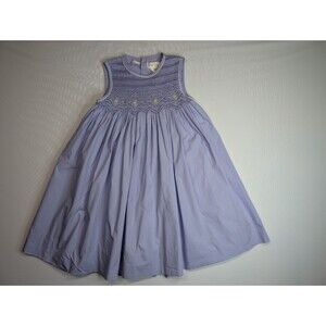 Petit Ami Lavender Smocked Baby/Toddler Dress Size 6Y